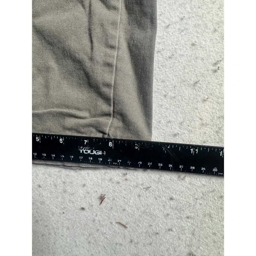 RedHead Flannel Lined Cargo Pants Mens 40x32 Green Cotton Blend Work Wear